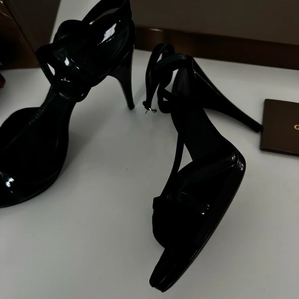Gucci 4” black heels size 9 b - Picture 13 of 16
